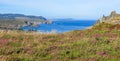 Scenic cliffs view in San Xiao, small village near Cedeira, Galicia, northern Spain